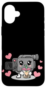 �J���C�C �r�f�I�J���� �{�o�e�B�[������ �n�[�g ���� �f�U�C�� �X�}�z�P�[�X iPhone 16 Plus �p