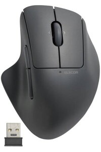 �G���R�� �}�E�X ���C�����X�}�E�X SHELLPHA ����2.4GHZ �É� �R�� 5�{�^��+�`���g�z�C�[�� �u���b�N M-SH30DBSKBK