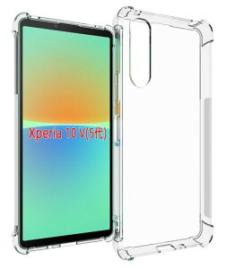 RKINC Xperia10 V �ϏՌ� �P�[�X SO-52D SOG11 A302SO XQ-DC44 �J�o�[ �X�g���b�v�z�[�� �ČR �N���A �Ռ��z���|�P�b�g���� TPU �P�[�X