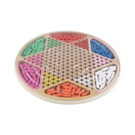 Alasum ボードゲーム 2in1 木製 五目並べ チャイニーズチェッカー ダイヤモンドゲーム 知育 子供 おもちゃ 卓上 テーブルゲーム アナログゲーム 脳トレ 家族 パーティー プレゼント