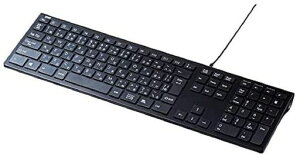 �T�����T�v���C �L���X�����L�[�{�[�h USB�ڑ� ���{��z�� 112�L�[ �p���^�O���t �u���b�N SKB-SL33BK