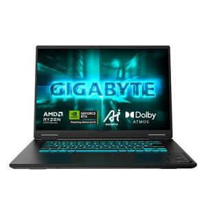 GIGABYTE A16 �Q�[�~���O�m�[�g (16�C���` | RTX 5060 | Intel Core i5-13420H | 16G*1 | Gen4 1TB) GAMING A16 CVHH3JP894SH