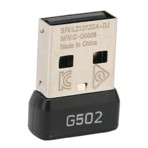 USB���C�����X�A�_�v�^�A2.4GHz�����Z�pUSB�}�E�X�A�_�v�^���V�[�o�[�AG502LIGHTSPEED���C�����X�}�E�X�ɑΉ��A�M������