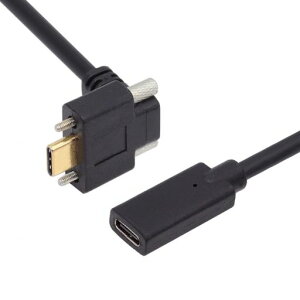 CY�P�[�u�� USB-C USB 3.1 Type C �A�b�v�A���O�� �I�X - ���X �����f�[�^ �X�N�����[ ���b�N �P�[�u�� Realsense �J���� VR Quest Link�p