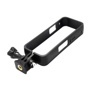 Insta360 X3 �̂��߂̃t���[���̔��A1/4 �˂����̎O�r�̃A�_�v�^�[�̑䎆���t���Ă���y�ʂ̃v���X�`�b�N�ی�t���[���̔��AInsta360 One X3 �̂��߂̍s�ׂ̃J�����̕t���i