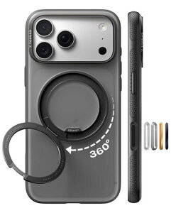 TORRASiPhone17Pro�p�P�[�X�y�J�`�J�`�E���@�\360�x��]�X�^���h�z�����OOstandO3FitnessMagSafe�Ή��ČRMIL�K�i�ϏՌ��X�^���h�w��h�~���ϖh�~�J�����R���g���[���{�^���t���X�g���b�v�z�[��