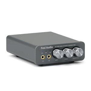 Fosi Audio K5 PRO DAC �w�b�h�t�H���A���v �}�C�N���͉� �~�j ���^ HiFi �X�e���I �f�W�^�� DAC �Q�[���p USB-C/��/�������� RCA/3.5mm�w�b�h�z���o��