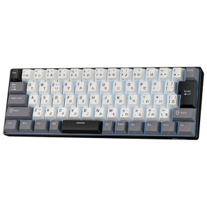 RK ROYAL KLUDGE RK61JP ���C�����X 60% ���J�j�J���L�[�{�[�h�A�~�j�|�[�^�u���T�C�Y�A���{��QWERTY ���C�A�E�g