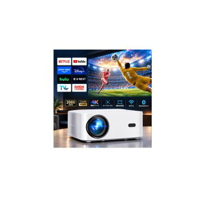 �v���W�F�N�^�[�ƒ�p �V�䓊�e ������`�␳ �I�[�g�t�H�[�J�X �X�^���h�t 2000ANSI 4K&�h���r�[�Ή� UNEXT/TVER/Netflix/YouTube/Prime Video���� WiFi6 Bluetooth5.4 300 �C���`����