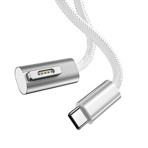 SisyphyUSBCMagsafe2�Ή����C�[�d�P�[�u���u�i�C�����\��1.8m�v�AMacBookAirProT-Tip�݊��ϊ�PD�[�d��yPD60W61W65W87W�ő�100W�z(2012�����ȍ~�̃��f��)