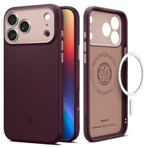 Spigen iPhone 18 Pro Max / 17 Pro Max �P�[�X �i�m�|�b�v�E�}�O�t�B�b�g(�o�[�K���f�B�E�r�[��)
