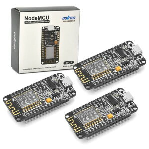OSOYOONodeMCU���W���[��3���Z�K�擾�ς�USB-C�C���^�[�t�F�[�XESP8266ESP-12FWiFi�J���{�[�h�ACH340�𓋍�ArduinoIDE/Micropython�J���ɗ��p�\