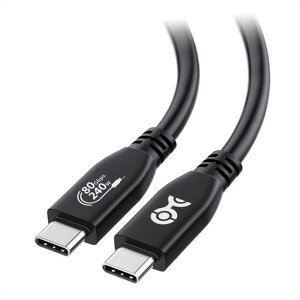 [USB-IF�F��] Cable Matters 80Gbps USB4 �P�[�u�� 1.5m �u���b�N