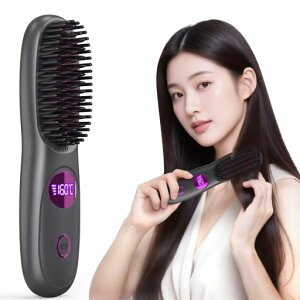 BlueCrest�w�A�A�C�����R�[�h���X�q�[�g�u���V�u���V�^�~�j�X�g���[�g�u���V�}�C�i�X�C�I��Type-C�[�d��160~200°C3�i�K���x�����Z���~�b�N�R�[�e�B���O�X�g���[�g&�J�[�����p�v���d�l�R���p�c