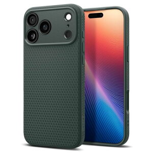 Spigen iPhone 18 Pro Max / 17 Pro Max �P�[�X �ČRMIL�K�i �ϏՌ� ���L�b�h�E�G�A(�A�r�X�E�O���[��)