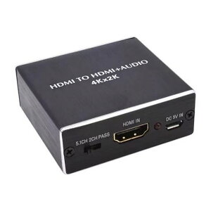 HDMI�I�[�f�B�I���o��A4K 30Hz HDMI�I�[�f�B�I�X�v���b�^�[����I�v�e�B�J��TOSLINK SPDIF + 3.5mm�X�e���I�I�[�f�B�I�A�_�v�^�[�ATV�APC�APS3/4/5�ABlu-ray/DVD/HD�v���[���[�ɑΉ�