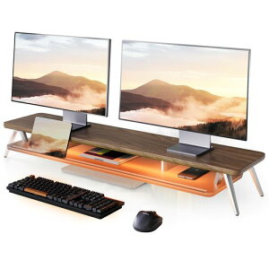 Fenge���j�^�[����p�\�R����f�X�N�V�F���tpc�����䕝108cm2�iRGB�e�[�v���C�g�t���A���~���r�A�N�������j�^�[�X�^���h���j�^�[�X�^���h�p�\�R���X�^���h�����[��������(�u���E��)