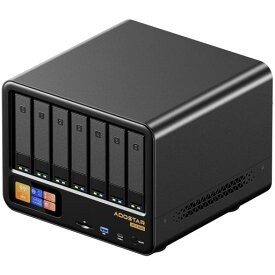 AOOSTARWTRMAX11ベイNASミニPC/|AMDR7PRO8845HS搭載ミニデスクトップ|MiniPCある2.5/3.5インチSATAHDD6台+M.22280SSD5台対応