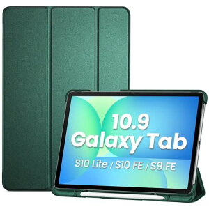 ProCaseSamsungGalaxyTabS10Lite/S10FE/S9FE�^�u���b�g�P�[�X�}�O�l�b�g�J�o�[�X�^���h�@�\���^�y�ʕی�-�~�b�h�i�C�g�O����