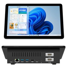 HEIGAOLA一体型PC10.1型Windows11ProインテルCeleronN50958GB128GBHDポートUSB3.0ギガビット有線LANWi-Fi5BT4.2ファンレス静音4K出力対応