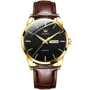 OLEVS �r���v �����Y ���v ���Ŏ��v ������� �����^ �v�x���g �N�I�[�c �A�i���O ���t�\�� �j���p watch for men