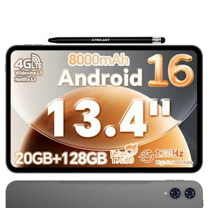 �^�u���b�gAndroid16����TECLASTT6513�C���`��^�^�u���b�g:120Hz�����t���b�V�����[�g��ʁA20GBRAM+128GBROM��e�ʃ������AUNISOCT7280