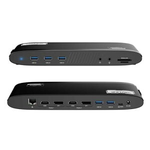 WAVLINK �h�b�L���O�X�e�[�V���� DISPLAYLINK�Ή� �f���A��5K�o�� 14-IN-1 100W���d MAC M1/M2/M3/M4�EWINDOWS�Ή� DPx2 HDMIx2 USBx5 �L��LAN SD/TF �I�[�f�B�I MACBOOK