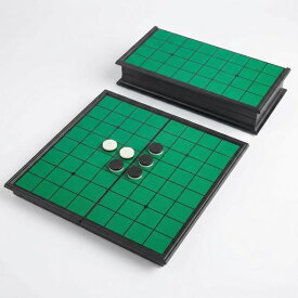 JetWaveマグネット式オセロゲーム折りたたみコンパクト収納便利携帯用磁石駒付き初心者ゲームギフト