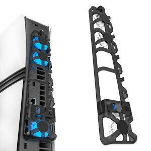 PS5 Pro ��p�t�@�� �X�^���h �É��݌v USB�|�[�g�t�� ? �g���v�������t�@������&4�i�K���ʒ��� ? �v���X�e5 Pro�{�̑Ή� �M�΍� �A�N�Z�T���[ ���u��OK