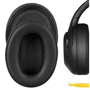 Geekria�C���[�p�b�h�݊����p�b�h�\�j�[SonyWH-XB900N/WH-CH710N/WH-CH720N/WH-RF400/MDR-RF895RK�w�b�h�z���ɑΉ��p�b�h�C���[/�C���[�J�b�v(�v���e�C�����U�[/�u���b�N)