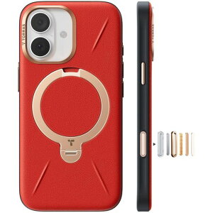 �y��g!�K�^���r�[���b�h�̉�����zTORRAS iPhone 17 �p �P�[�X �V���o���U�[�E�X�L���^�b�` Ostand Q3 ���U�[�g�[�� MagSafe�Ή� �����O �X�^���h 360°��_��] �c�����Ή� �}�O�l�b�g���� �v �J���c