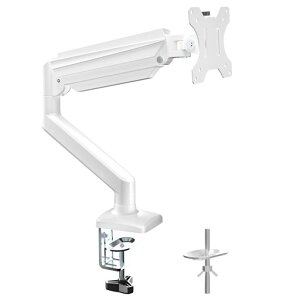 suptekPC���j�^�[�A�[���f�B�X�v���C�A�[��VESA�A�[�����j�^�[�X�^���h�K�X���K�X�X�v�����O���O�����b�g���N�����v��White�z���C�g����13-32�C���`�Ή��ω׏d2-9kgVESA75-100mm�p�x����