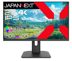 �yEC�T�C�g����zJAPANNEXT27�C���`IPS�p�l������4K(3840x2160)�𑜓x�t�����j�^�[JN-i27U-C6HDMIDPUSBType-C(�ő�65���d)HDR400����sRGB:100%DCI-P3:95%