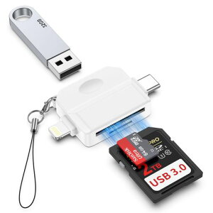 �yMFi�F�ؕi�zSD�J�[�h���[�_�[�^�C�vC&Lightning�J�[�h���[�_�[iPhone�O�t�������J�[�h���[�_�[USB2.0/SD/MicroSD�ϊ��A�_�v�^iphone17USB�f�[�^�ڍsUSB-COTG�A�_�v�^�[�����o�����f�[�^�]��