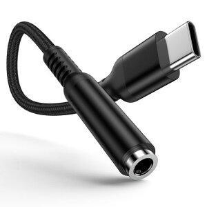 Ocbuo�^�C�vc�C���z���W���b�N�ϊ��A�_�v�^USBC-3.5mm�C���z���ϊ��P�[�u��iPhone16�C���z���E�w�b�h�z���A�_�v�^�[Type-C3.5mm�ϊ��ʘb�Ή�iPhone16/15/iPad�ȂǑΉ�0.18m