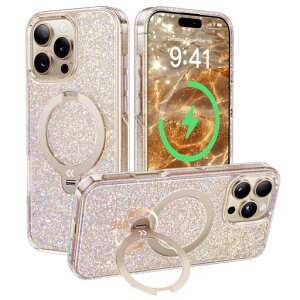 �y�����ʂ�㎿���E��_360°��]�zCASEKOOiPhone16ProMax�p�P�[�X�L���L�����߂������������ČRMIL�ی�t�B�b�g��MagSafe�Ή����C�����X�[�d�Ή����c�����p�x���ݒ������͑ϏՌ����ϋv��