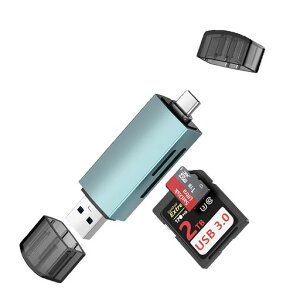 ANNIBERTypeCSD�J�[�h���[�_�[2-in-1Type-C&USB3.0iphone17�}�C�N��SD�J�[�h���[�_�[OTG�Ή�usbc�������]���^�C�vc�J�[�h���[�_�[2TB�܂ŃT�|�[�g