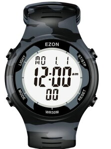 EZON L008�f�W�^���E�H�b�`5AT�h���X�g�b�v�E�H�b�`�J�E���g�_�E���^�C�}�[/�N���m�O���t/���b�v�^�C�~���O/EL�o�b�N���C�g/�A���[���t���ABluetooth��Ή��A�j�����p�f�W�^���X�|�[�c�E�H�b�c
