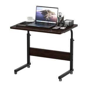 HANYEE�T�C�h�e�[�u���L���X�^�[�t���������߃R�̎����~���e�[�u���I�t�B�X�f�X�N�p�\�R���u���׋������p�x�b�h�T�C�h�p�\�t�@�[�T�C�h�p��80cmx���s40cmx����65~90cm�g���ȒP���{������c