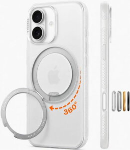 TORRASiPhone17�p�P�[�X�y�J�`�J�`�E���@�\360�x��]�X�^���h�z�����OOstandO3FitnessMagSafe�Ή��ČRMIL�K�i�ϏՌ��X�^���h�w��h�~���ϖh�~�J�����R���g���[���{�^���t���X�g���b�v�z�[��������