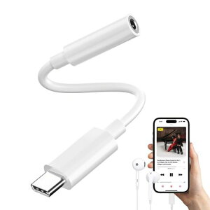 �yType-C�S�@��Ή��zUSB Type-C 3.5mm 3�� 4�� �I�[�f�B�I �ϊ� �A�_�v�^�[ �n�C���]�Ή� DAC���� ���ϋv�P�[�u�� ���ȑϋv����30,000��N���A �C���z���W���b�N �C���z�� �w�b�h�z�� �w�b�h�Z�b�c