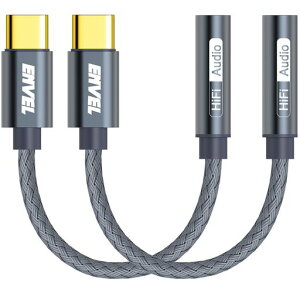 ENVEL �C���z�� �W���b�N �ϊ� �^�C�vc �C���z�� �A�_�v�^�[ 2�� USB Type C 3.5 mm �I�[�f�B�I �ϊ� Samsung Galaxy S23 S22 S21 S20 FE Ultra Tab S8 S7 iPhone 15