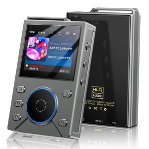 MP3�v���[���[64GBBluetooth5.3�n�C���]���y�v���[���[�y�v�������f���A��DAC����&112mW�o�����X�o�͑Ή��zHiFi�����f�W�^���I�[�f�B�I�v���[���[16GB����������64GBTF�J�[�h�t��3000mAh�o�b�e���[