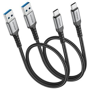 HOTNOW �Z��Android Auto USB�P�[�u�� 50cm,[2�{]0.5m CarPlay USB C�P�[�u�� USB3.1 10Gbps �f�[�^������3A �����[�d�K�piPhone 15/15 Pro Max, Samsung T7,