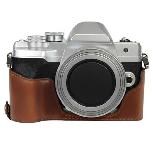 �I�����p�X��?OM-DE-M10MarkIV�Ή��ی�J�����P�[�X|PU���U�[���n�[�t�P�[�X�o�b�O�J�o�[�t���n���h�X�g���b�v(�R�[�q�[�F)