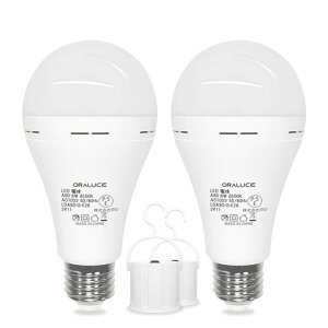 ORALUCE�h�Гd���~�d�^LED�d��E26����8W800lm60W�`������4.5���ԓ_���\�����F6500K�����s��d�������_�����C�g��d���Ă������Ȃ��d���X�C�b�`�t���[�d�������^���n�k�΍��䕗�΍���d�΁c