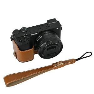 SIUTATDSH �J�����P�[�X PU���U�[ �K�p Sony �\�j�[ A6400 A6300 A6100 A6000 �P�[�X ���C�i�[�P�[�X �J�����z���_�[�A�ϐk�E�ϏՌ��E�֌g�E�O�r�ݒu�ł��A�d�r�����ł� (�u���E��)