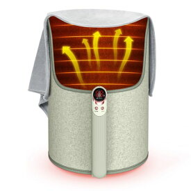 パネルヒーターデスクヒーター足元【2025冬革新版&360°発熱&LCDディスプレー表示】ペット遠赤外線パネルヒーターデスク下冷え対策5段階温度調節1-8時間タイマー設定過熱保護転倒自動省エ…