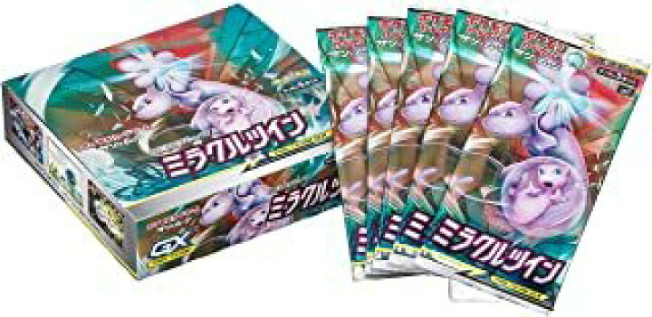 楽天市場】ポケモンカードゲーム サン&ムーン 拡張パック ミラクル 