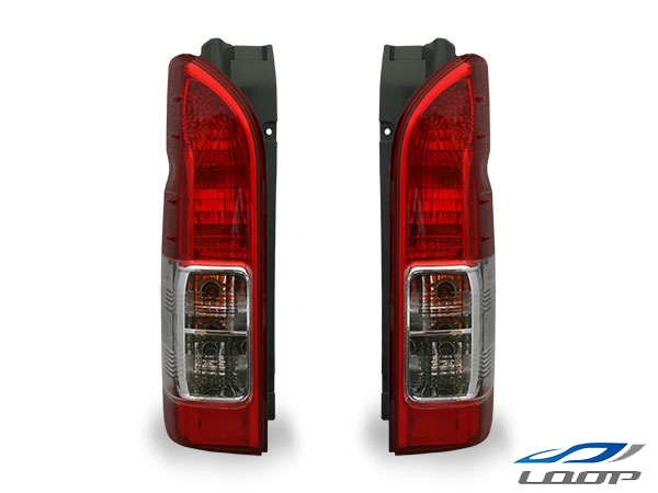 トヨタ ハイエース 200系 部品 パーツ レジアス スーパーGL 標準 ワイド テールランプ LED クリア ドレスアップ 6型対応 ハイエース 200系 4型 5型 6型 S-GL 純正タイプ テールランプ 左右セット